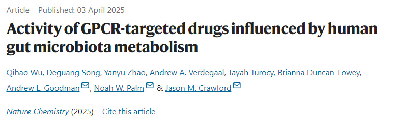 人腸道微生物群代謝對GPCR靶向藥物活性的影響