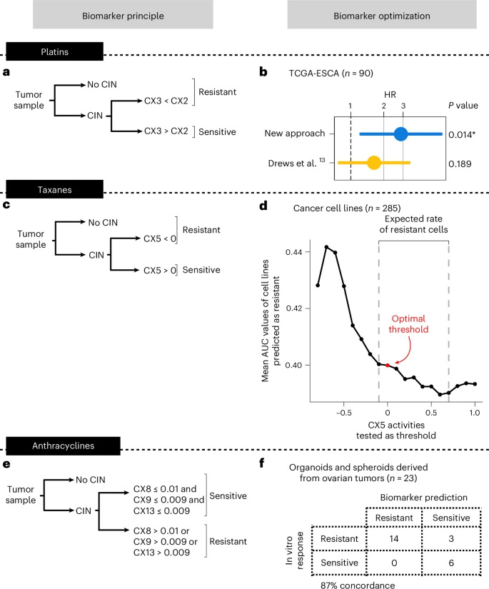 優(yōu)化用于預測泛癌種化療耐藥性的生物標志物 優(yōu)化用于預測泛癌種化療耐藥性的生物標志物