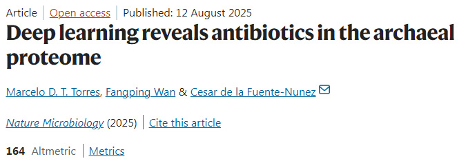 深度學(xué)習(xí)揭示古菌蛋白質(zhì)組中的抗生素 深度學(xué)習(xí)揭示古菌蛋白質(zhì)組中的抗生素