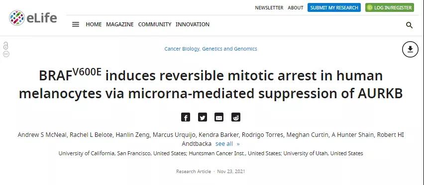 小黑痣是怎么癌變成黑色素瘤的？與周圍皮膚中的環(huán)境信號(hào)有關(guān)反應(yīng)，提高移植細(xì)胞的生存率