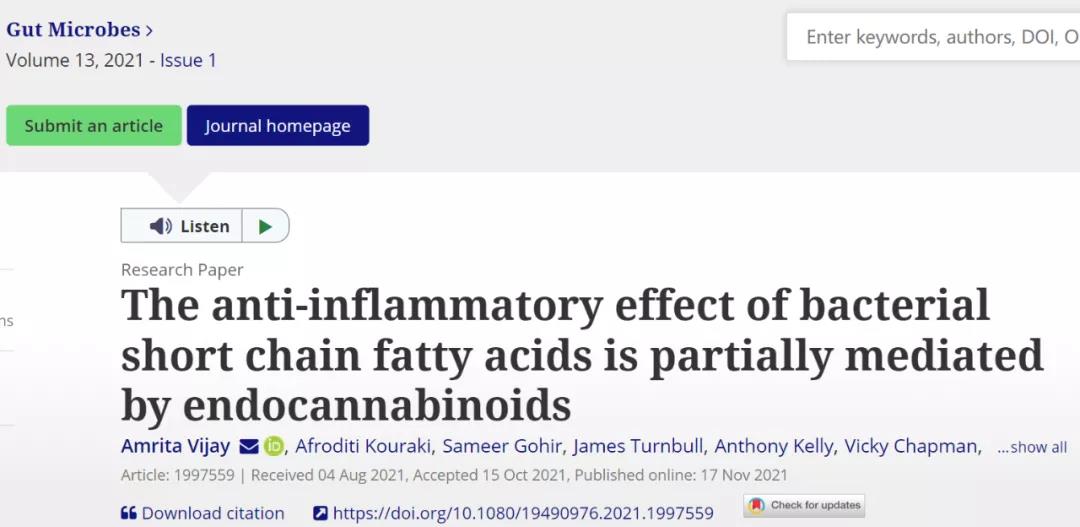 運(yùn)動(dòng)還能抗炎！內(nèi)源性大麻素介導(dǎo)腸道產(chǎn)生抗炎物質(zhì) 減少炎癥