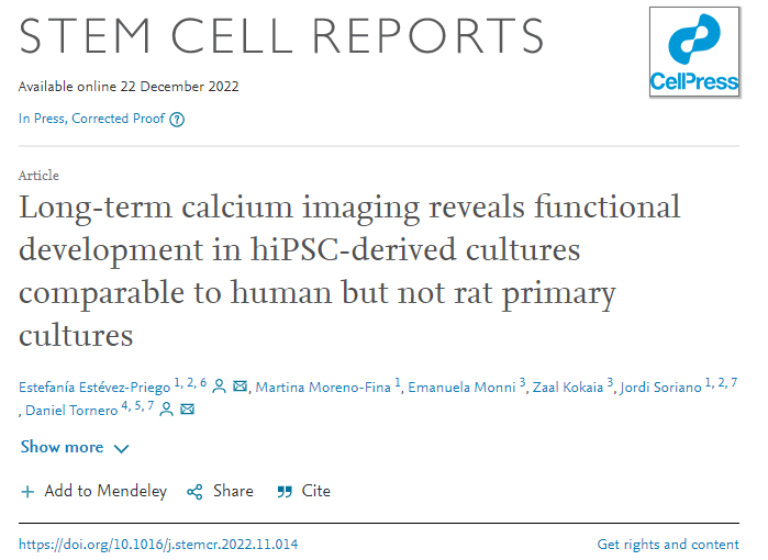 細(xì)胞重編程方法允許創(chuàng)建神經(jīng)網(wǎng)絡(luò)，可以復(fù)制人類細(xì)胞的獨(dú)特特征