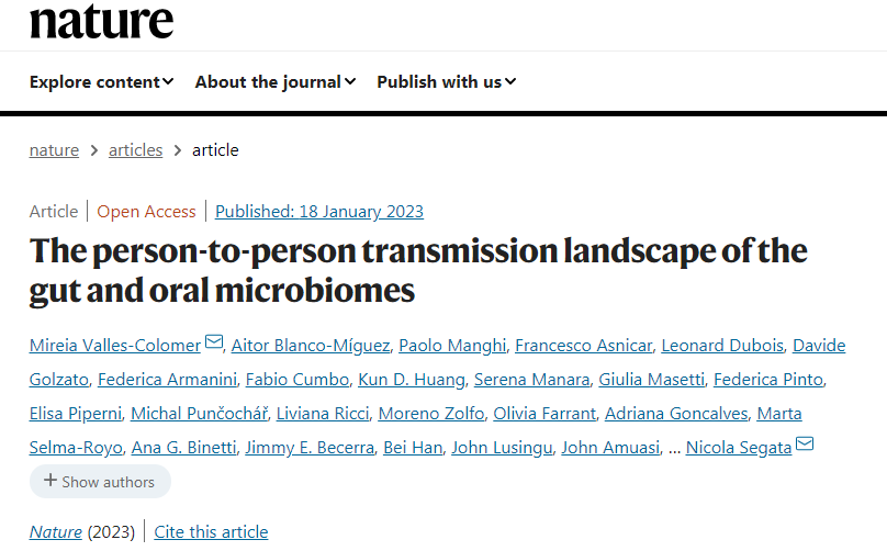 研究提出與微生物群功能紊亂有關(guān)的疾病可能在一定程度上具有傳染性 研究提出與微生物群功能紊亂有關(guān)的疾病可能在一定程度上具有傳染性