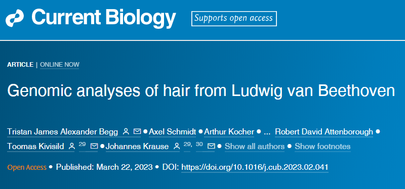 研究人員首次對(duì)貝多芬基因組進(jìn)行了測(cè)序