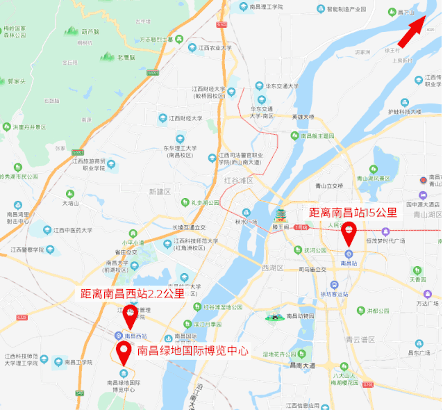 CACLP2023南昌展會地圖