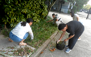 環(huán)衛(wèi)潤企進(jìn)行時 西寶生物開展衛(wèi)生大掃除活動