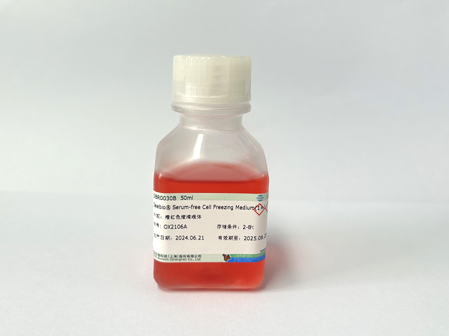 Seebio? 無血清細(xì)胞凍存培養(yǎng)基(1×) Seebio? 無血清細(xì)胞凍存培養(yǎng)基(1×)